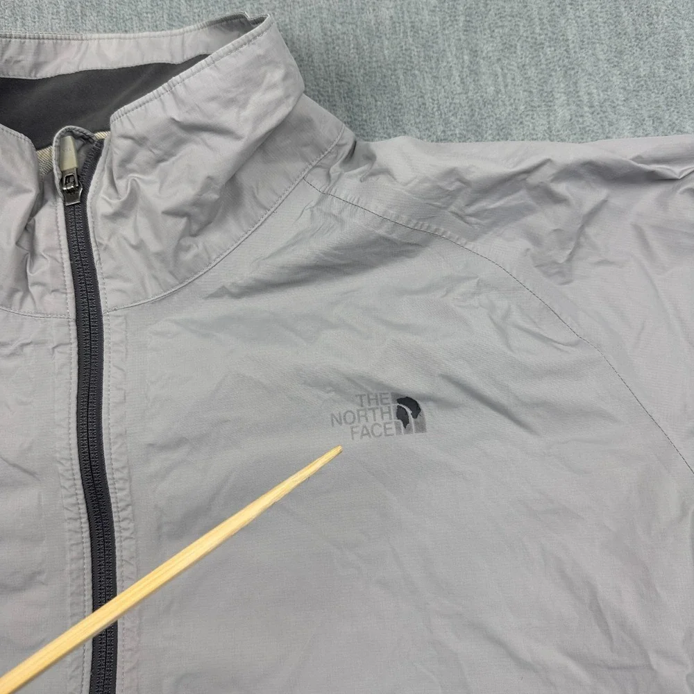 The North Face Jacket Mens Extra‎ Large Gray 1/2 Zip Hyvent DT Windbreaker Coat